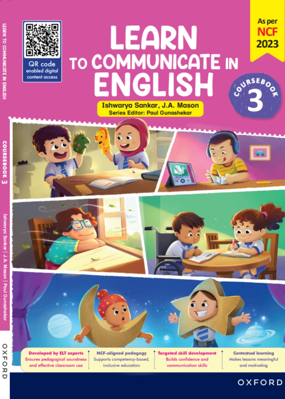 Learn To Communicate In English Coursebook 3 : ISHWARYA S, J. A.